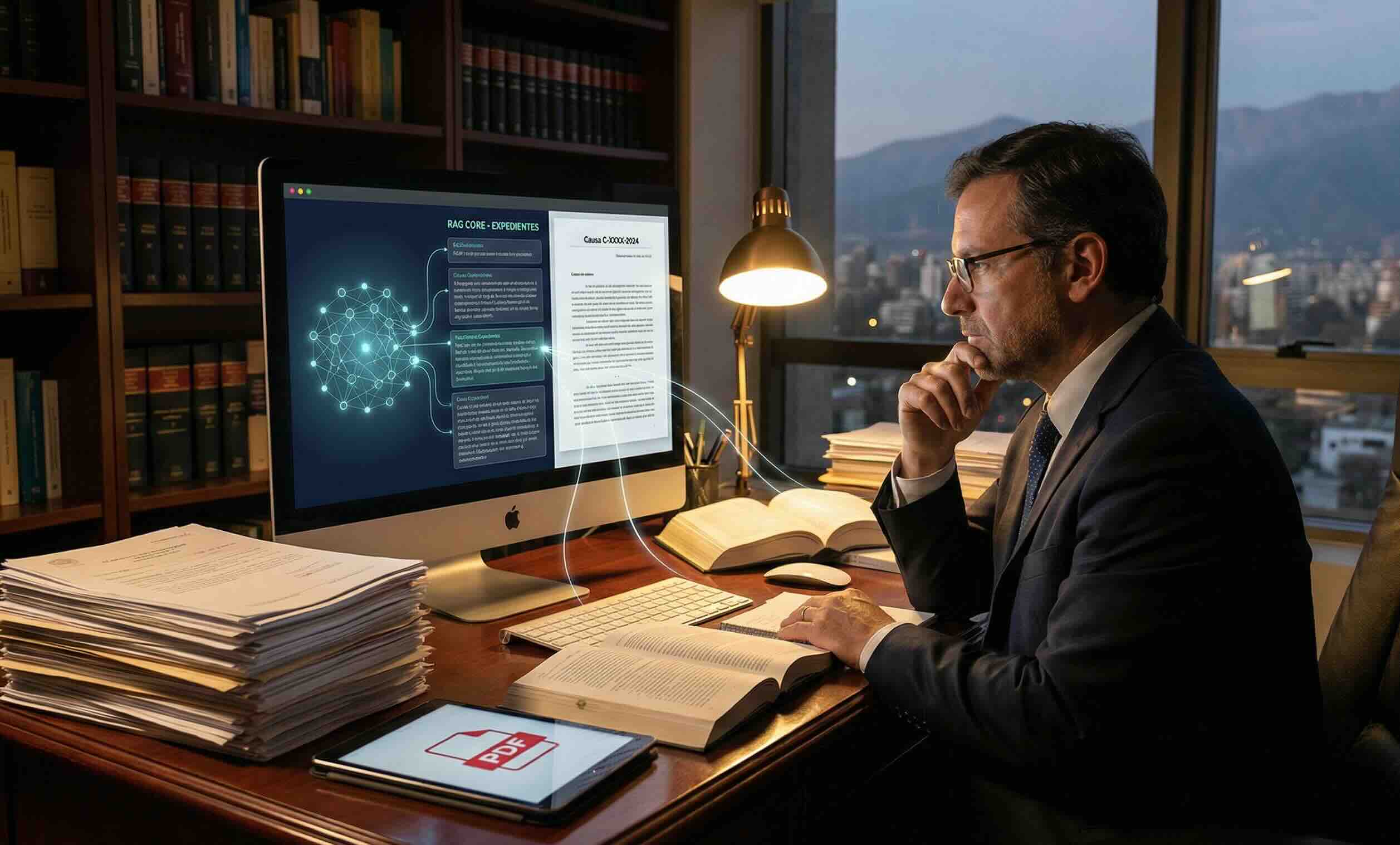 RAG para Abogados: Cómo analizar expedientes con IA