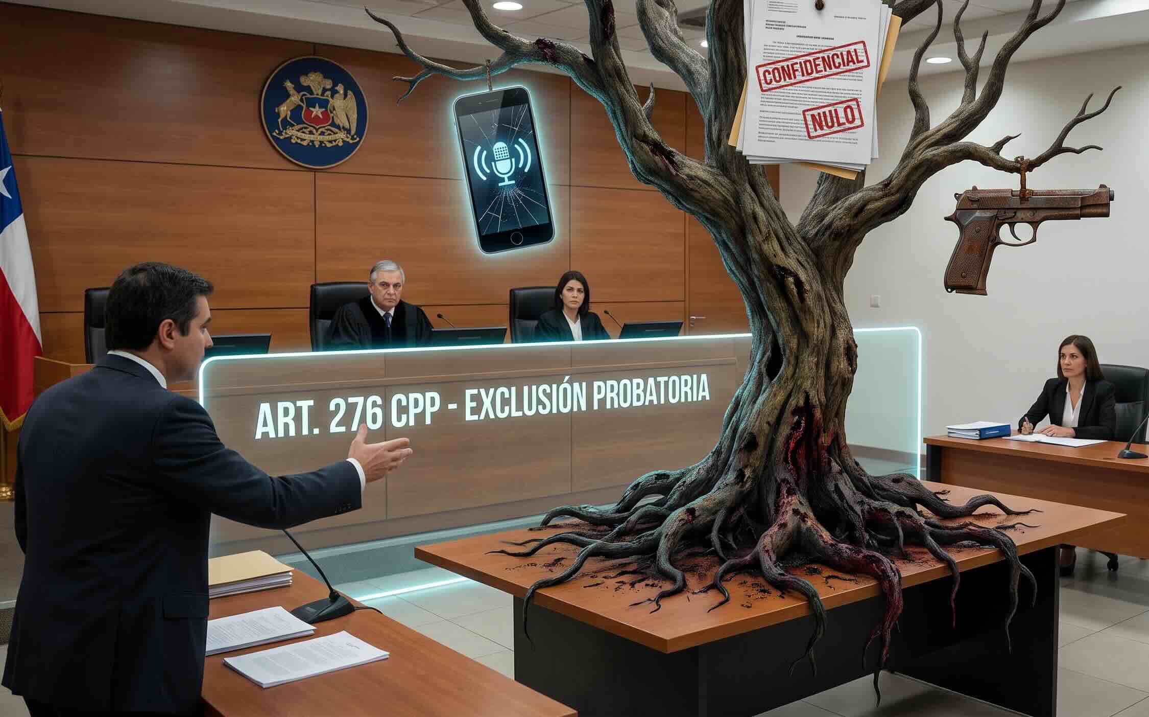 Guía sobre la Prueba Ilícita y su Exclusión en el Proceso Penal Chileno